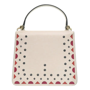 美品 ブルガリ セルペンティ フォーエバー レザー アイボリー 2way ハンドバッグ 1462【中古】BVLGARI