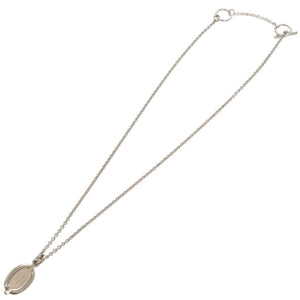 未使用品 エルメス ペンダント ミニ マイヨン PM H100053FPD3 メタル クレーム 白 ネックレス 1484【中古】HERMES