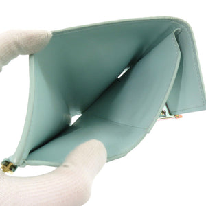 ルイ ヴィトン ポルトフォイユ カプシーヌ コンパクト M82147 トリヨンレザー ブルートパーズ 三つ折り財布 LV 1508【中古】LOUIS VUITTON