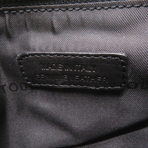 美品 トッズ ナイロン/レザー ブラック ショルダーバッグ 黒 1514【中古】TOD’S