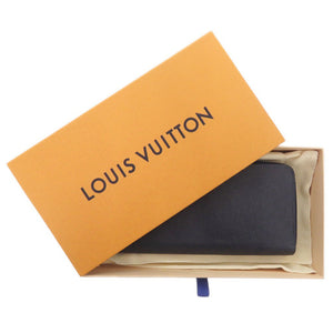 美品 ルイ ヴィトン ジッピーウォレット ヴェルティカル タイガ M30510 ネイビー 長財布 LV 1520【中古】LOUIS VUITTON メンズ