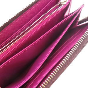 新品同様 ルイ ヴィトン ジッピーウォレット M6007L エピレザー パープル 紫 長財布 LV 1545【中古】LOUIS VUITTON