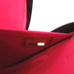 美品 シャネル カンボンライン オーガナイザー ココマーク ラウンドジップラージウォレット シルバー金具 パテントレザー ブラック ネオンピンク ９番台 黒 長財布 1547【中古】CHANEL