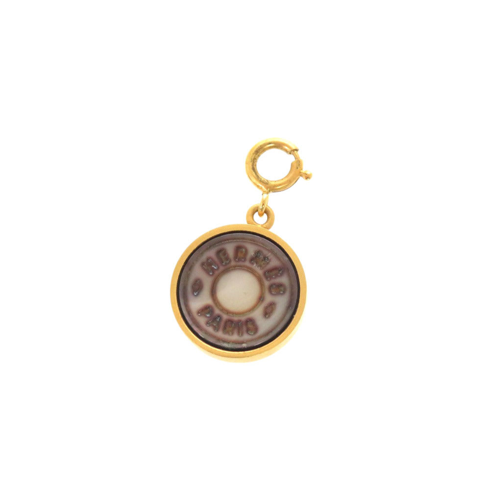 新品同様 エルメス セリエ シェル ゴールド ペンダントトップ アクセサリー 1561 【中古】 HERMES