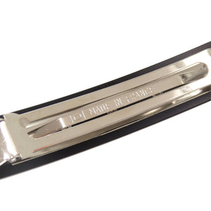 新品同様 エルメス カプリス バレッタ ブラック ヘアアクセサリー 黒 1610 【中古】 HERMES
