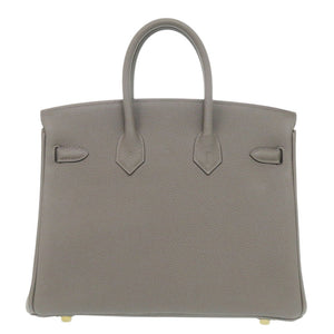 未使用 エルメス バーキン25 トゴ グリメイヤー シャンパンゴールド金具 K刻印(2025年製) ハンドバッグ 1614【中古】HERMES