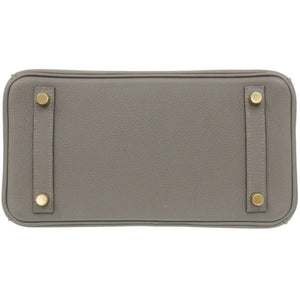 未使用 エルメス バーキン25 トゴ グリメイヤー シャンパンゴールド金具 K刻印(2025年製) ハンドバッグ 1614【中古】HERMES