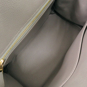 未使用 エルメス バーキン25 トゴ グリメイヤー シャンパンゴールド金具 K刻印(2025年製) ハンドバッグ 1614【中古】HERMES