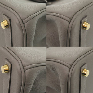 未使用 エルメス バーキン25 トゴ グリメイヤー シャンパンゴールド金具 K刻印(2025年製) ハンドバッグ 1614【中古】HERMES