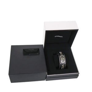 新品同様 シャネル コードココ H6947 レザー SS ブラック 黒文字盤 クオーツ 腕時計 1618【中古】CHANEL