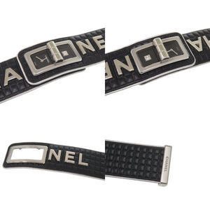 新品同様 シャネル コードココ H6947 レザー SS ブラック 黒文字盤 クオーツ 腕時計 1618【中古】CHANEL