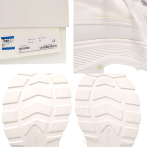 未使用品 アレキサンダーマックイーン トレッド スリック Tread Slick 厚底 697072 W4MV2 サイズ38 (日本サイズ 25cm) コットン ラバー ホワイト スニーカー 1663【中古】Alexander McQueen