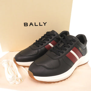 未使用品 バリー DARSYL サイズ26.5cm レザー ブラック スニーカー 黒 1667【中古】BALLY メンズ