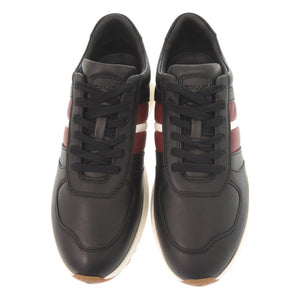 未使用品 バリー DARSYL サイズ26.5cm レザー ブラック スニーカー 黒 1667【中古】BALLY メンズ