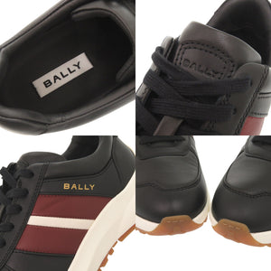 未使用品 バリー DARSYL サイズ26.5cm レザー ブラック スニーカー 黒 1667【中古】BALLY メンズ