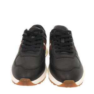 未使用 バリー Darsyl 27cm スニーカー ブラック レザー 黒 1668【中古】BALLY