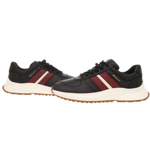 未使用 バリー Darsyl 27cm スニーカー ブラック レザー 黒 1668【中古】BALLY