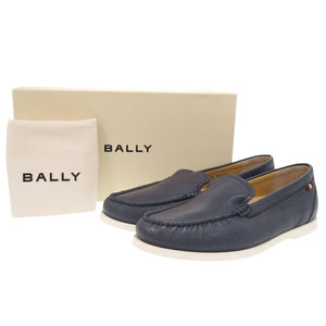 未使用 バリー Nadim ローファー 28cm レザー ネイビー 1669【中古】BALLY