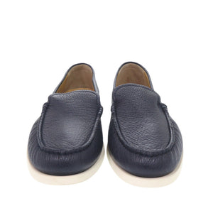 未使用 バリー Nadim ローファー 28cm レザー ネイビー 1669【中古】BALLY
