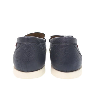 未使用 バリー Nadim ローファー 28cm レザー ネイビー 1669【中古】BALLY