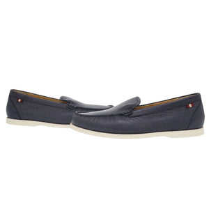 未使用 バリー Nadim ローファー 28cm レザー ネイビー 1669【中古】BALLY