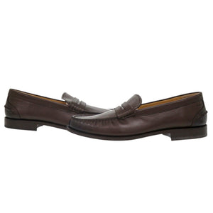 未使用 バリー ONYX ローファー 27cm サイズ42 レザー ブラウン 1672【中古】BALLY