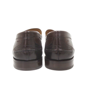 未使用 バリー ONYX ローファー 27cm サイズ42 レザー ブラウン 1672【中古】BALLY