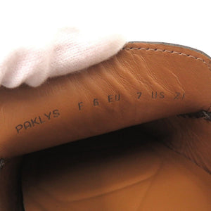 未使用品 バリー PAKLYS レザー ブラウン サイズ25cm ドライビングシューズ レザーシューズ 茶 1673【中古】BALLY メンズ