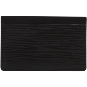 美品 ルイ ヴィトン ポルトカルトサーンプル エピレザー エピ ノワール 黒 カードケース LV 1682【中古】LOUIS VUITTON