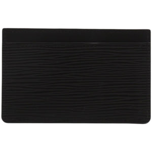 美品 ルイ ヴィトン ポルトカルトサーンプル エピレザー エピ ノワール 黒 カードケース LV 1682【中古】LOUIS VUITTON