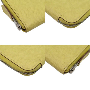美品 エルメス アザップミニ ヴォーエプソン イエロー 黄 コインケース Y刻印 1685【中古】HERMES