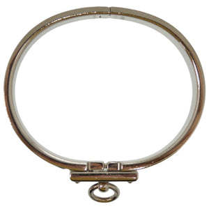 美品 エルメス クリックアノー メタル エナメル ブラック 黒 バングル 1687【中古】HERMES