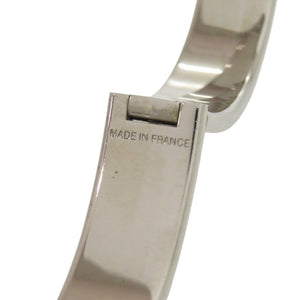 美品 エルメス クリックアノー メタル エナメル ブラック 黒 バングル 1687【中古】HERMES