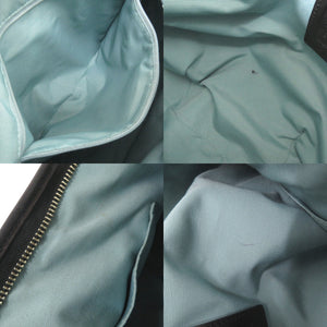コーチ ワンショルダーバッグ F12348 レザー ブラック ハンドバッグ 黒 1727【中古】COACH
