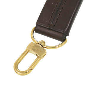 ルイ ヴィトン セレネ用 ハンドル ストラップ レザー ブラウン ゴールド LV 1747【中古】LOUIS VUITTON