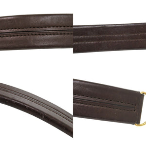ルイ ヴィトン セレネ用 ハンドル ストラップ レザー ブラウン ゴールド LV 1747【中古】LOUIS VUITTON
