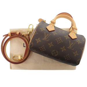 新品同様 ルイ ヴィトン ナノスピーディ モノグラム M81085 ハンドバッグ LV 1769【中古】LOUIS VUITTON