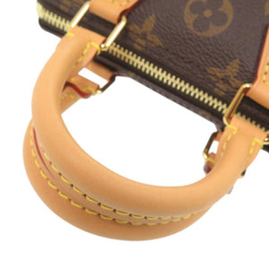 新品同様 ルイ ヴィトン ナノスピーディ モノグラム M81085 ハンドバッグ LV 1769【中古】LOUIS VUITTON