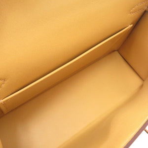 未使用 エルメス ミニケリードゥ シェーブルシャムキラ ドレ シャンパンゴールド金具 K刻印(2025年製) 2WAYハンドバッグ 金 1784 【中古】 HERMES ケリー20 ケリー ミニ 2