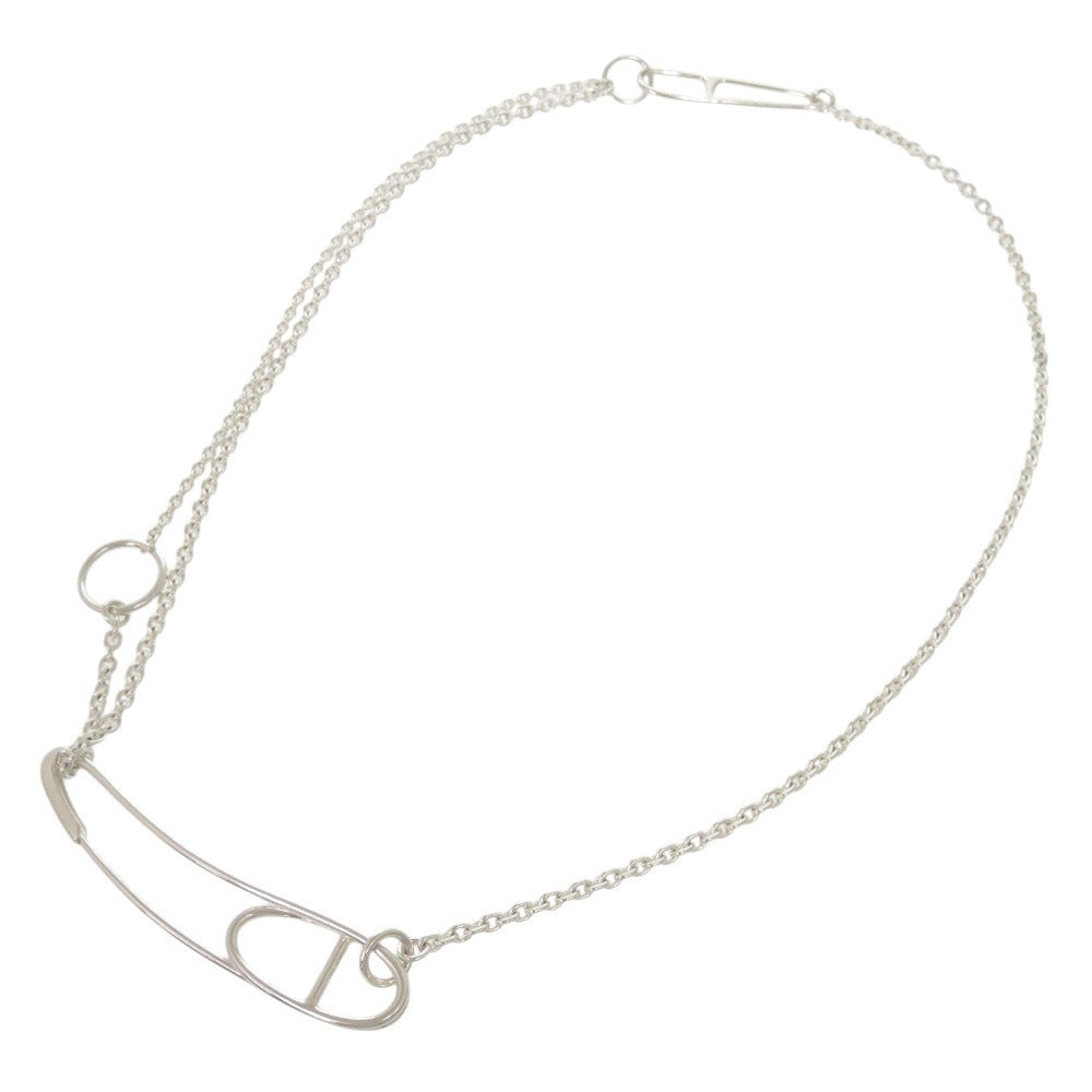 エルメス シェーヌダンクル パンク ロング シルバー925 ネックレス 1791【中古】HERMES
