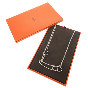 エルメス シェーヌダンクル パンク ロング シルバー925 ネックレス 1791【中古】HERMES
