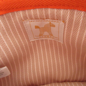 新品同様 エルメス アニモーナッテ ミニ キャンバス ソレイユ フラットポーチ ポーチ 1795【中古】HERMES