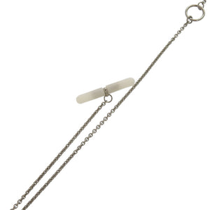 美品 エルメス ペンダント ミニ マイヨン PM H100053FP55 メタル マロングラッセ ネックレス 1801【中古】HERMES