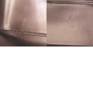 美品 ロンシャン ショップイット SHOP IT ミディアム シルバー金具 スエード グレー トートバッグ 0003【中古】Longchamp