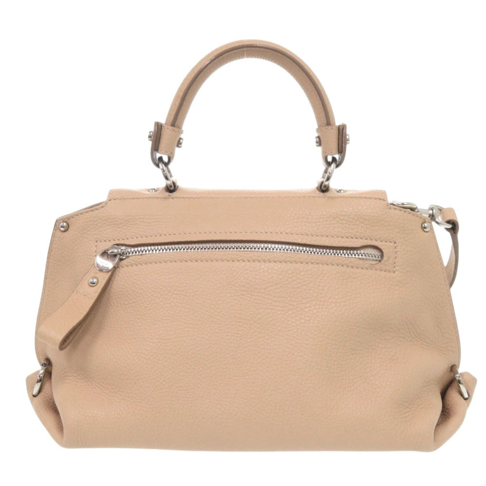 美品 サルヴァトーレフェラガモ ソフィア ガンチーニ BW-21 レザー ピンク 2way ハンドバッグ 0006【中古】Salvatore Ferragamo