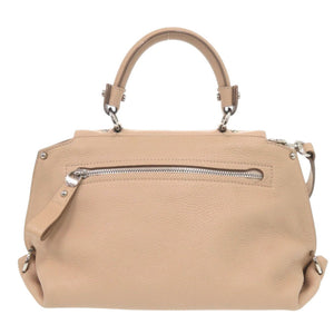 美品 サルヴァトーレフェラガモ ソフィア ガンチーニ BW-21 レザー ピンク 2way ハンドバッグ 0006【中古】Salvatore Ferragamo