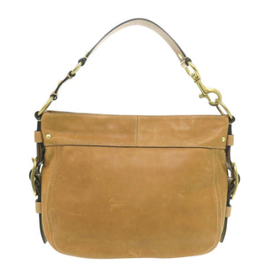 美品 コーチ レザー ブラウン ワンショルダーバッグ 0037【中古】COACH
