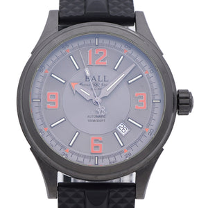 ボールウォッチ ストークマン レーサー NM3098C 自動巻き 腕時計 SS/ラバー グレー/ブラック 0054【中古】BALLWATCH メンズ