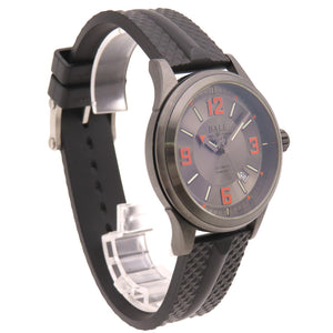 ボールウォッチ ストークマン レーサー NM3098C 自動巻き 腕時計 SS/ラバー グレー/ブラック 0054【中古】BALLWATCH メンズ