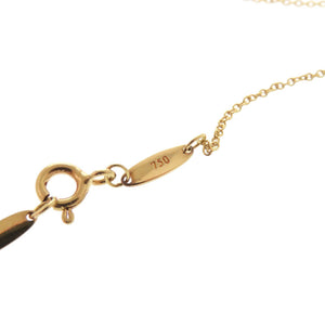 美品 ティファニー バイザヤード K18YG 750YG ダイヤモンド イエローゴールド ネックレス ジュエリー 0057【中古】TIFFANY&Co.